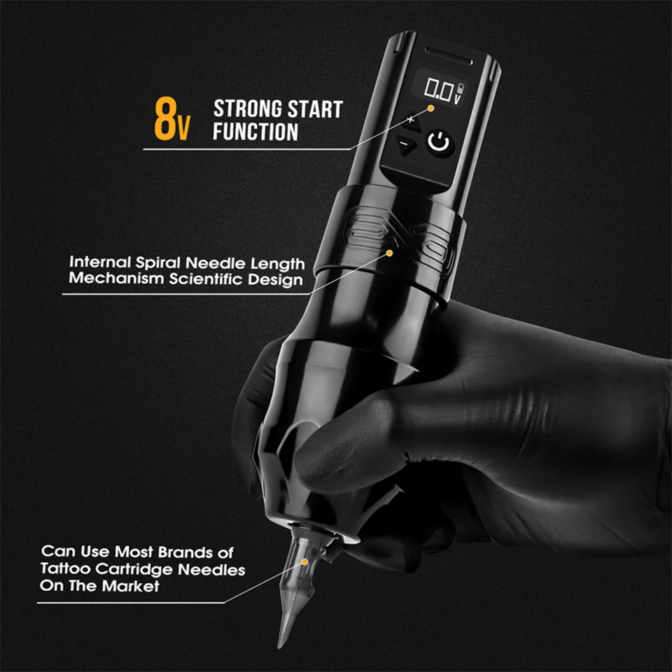 XNET Wireless　tattoo machine set Xnet Professional Wireless Tattoo Machine Kit Complete
