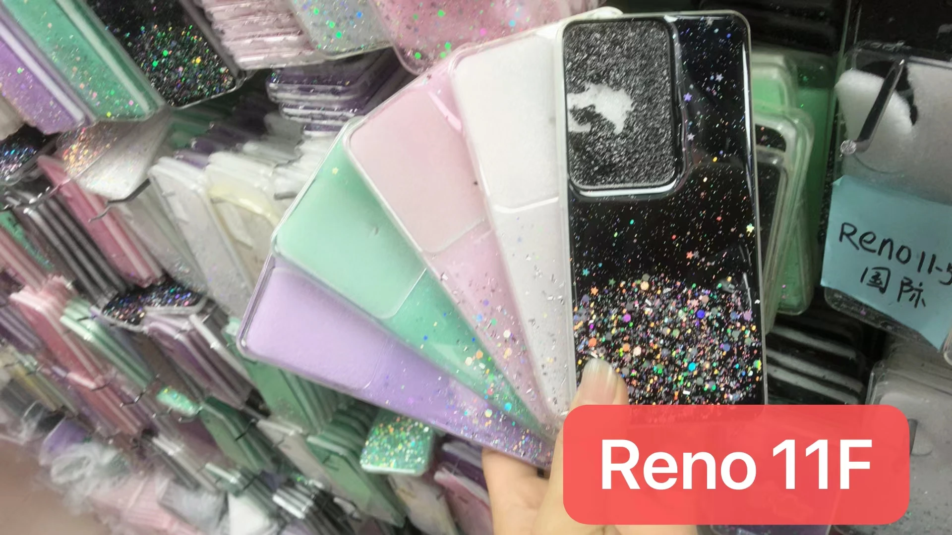 Роскошный блестящий прозрачный чехол для OPPO F25 Reno 11 F Pro, Мягкий противоударный чехол-бампер с кружевной бабочкой (art.: 3920c61fe2cb2) - 3920c61fe2cb2