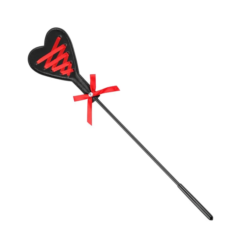 Feather Pu Leather Paddles,,Whip Spanking Flogger Role Play Horse Riding for Horse Training Crop Equestrian bat 5