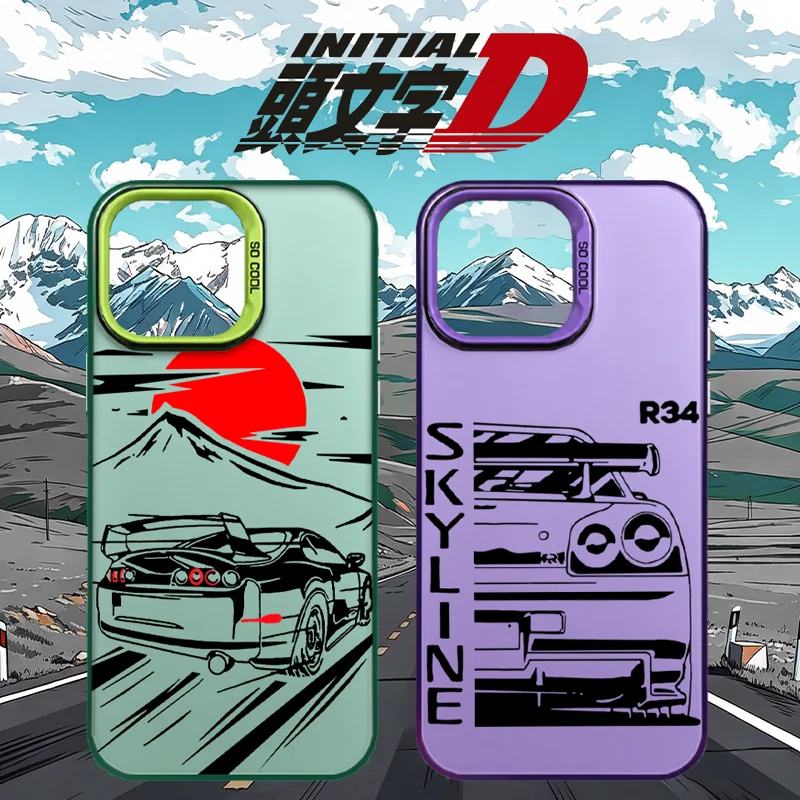JDM Car Nissan Skyline R34 Themed Phone Case