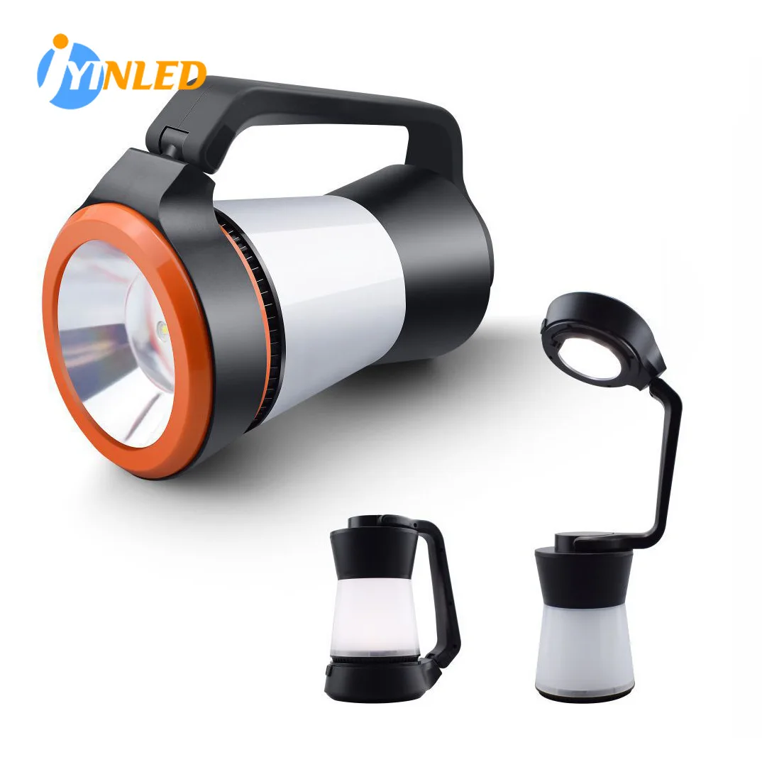 

New Super Bright LED Dual Light Source Camping Search Tent Outdoor USB Rechargeable Mobile Flashlight