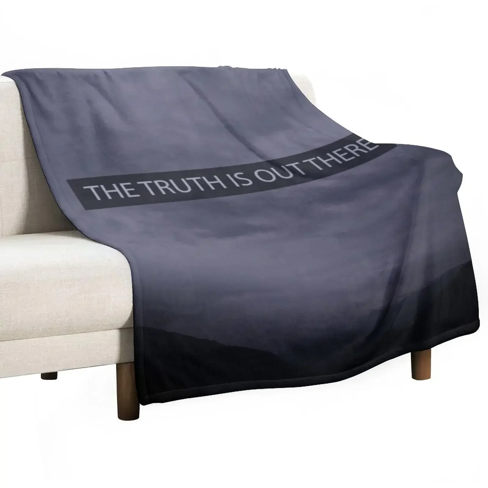 

The Truth Is Out There Throw Blanket Furrys Large christmas decoration Blankets