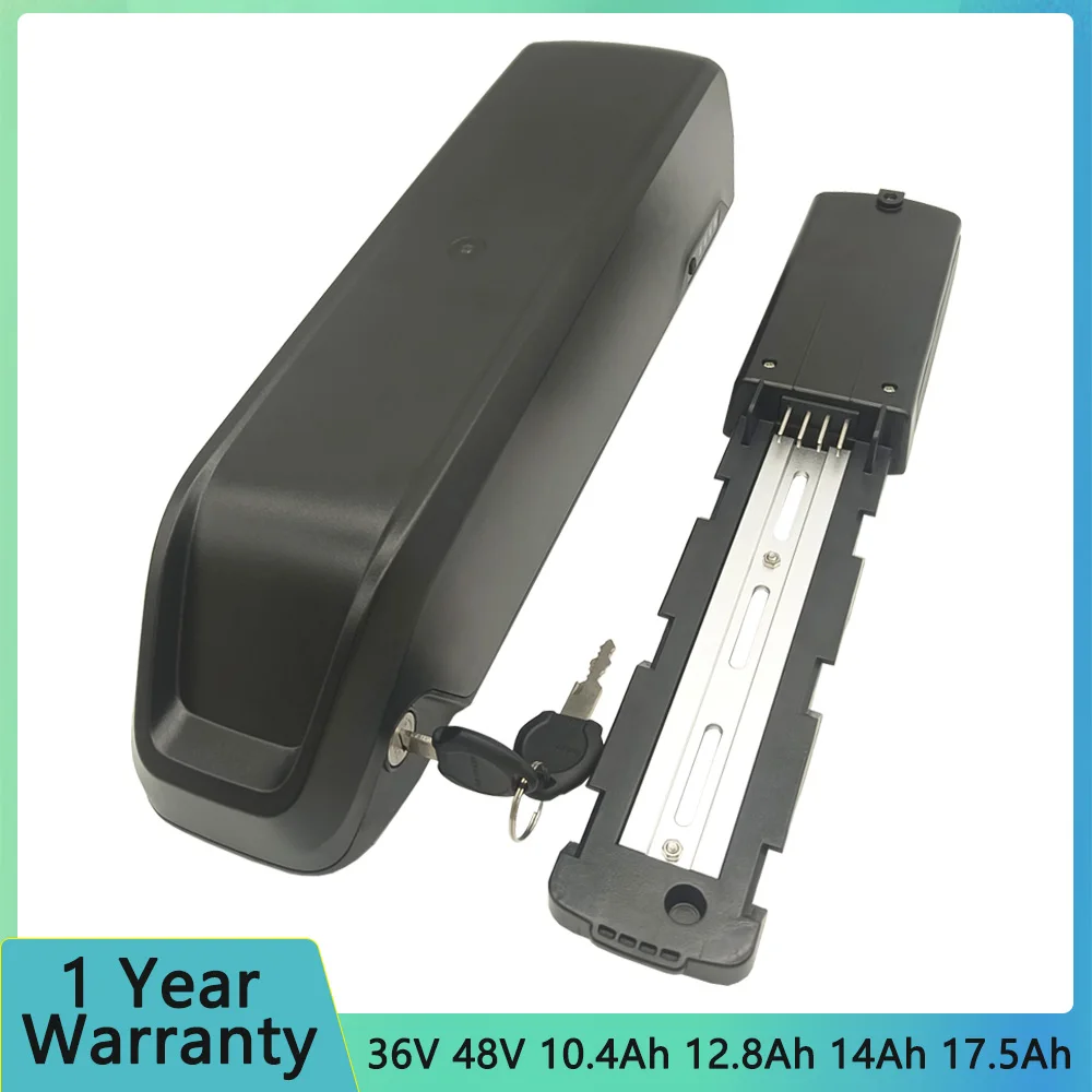 DP-5 Down tube fat tire Polly E-bike Battery 36V 48V 10.4Ah 12Ah 14Ah 15Ah 17.5Ah for Fission FM bike Akku Replacement