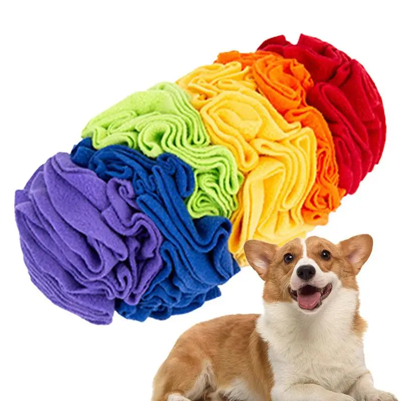 

Pet Snuffle Mat Interactive Sniff Training Pad For Puppy Dog Puzzle Toys Pet Foraging Mat For Smell Training And Slow Eating