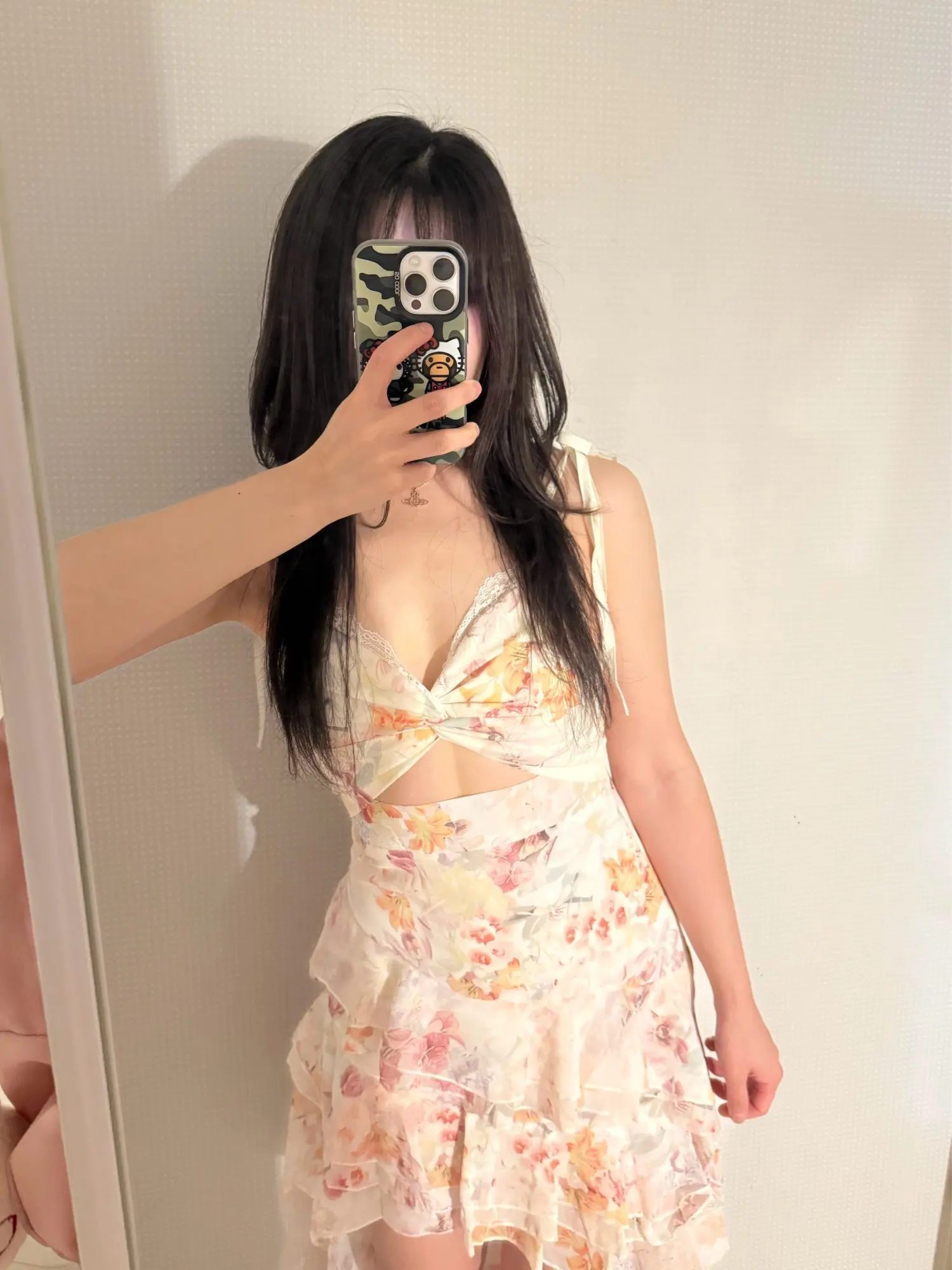 Coquette French Vintage Hollow Out Cami Dress - Summer 2025 Collection photo review