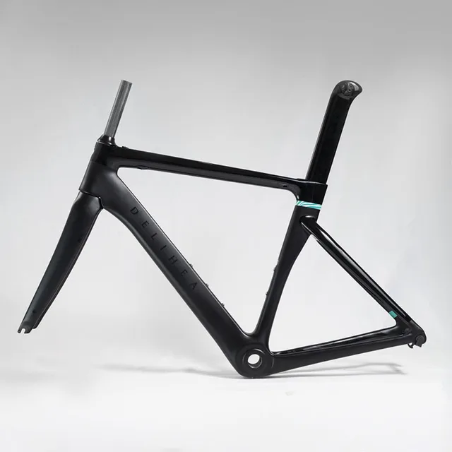 DELIHEA FORE Carbon Aero Road Bike Frame Full White/BOB Matte/Glossy Finishing OEM Service DPD 