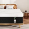 Full Size Mattress, 10 Inch Innerspring Hybrid Mattress in a Box with Memory Foam , Medium Firm Mattress Strong Edge Support 1
