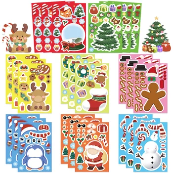 Christmas Cartoon Stickers 1