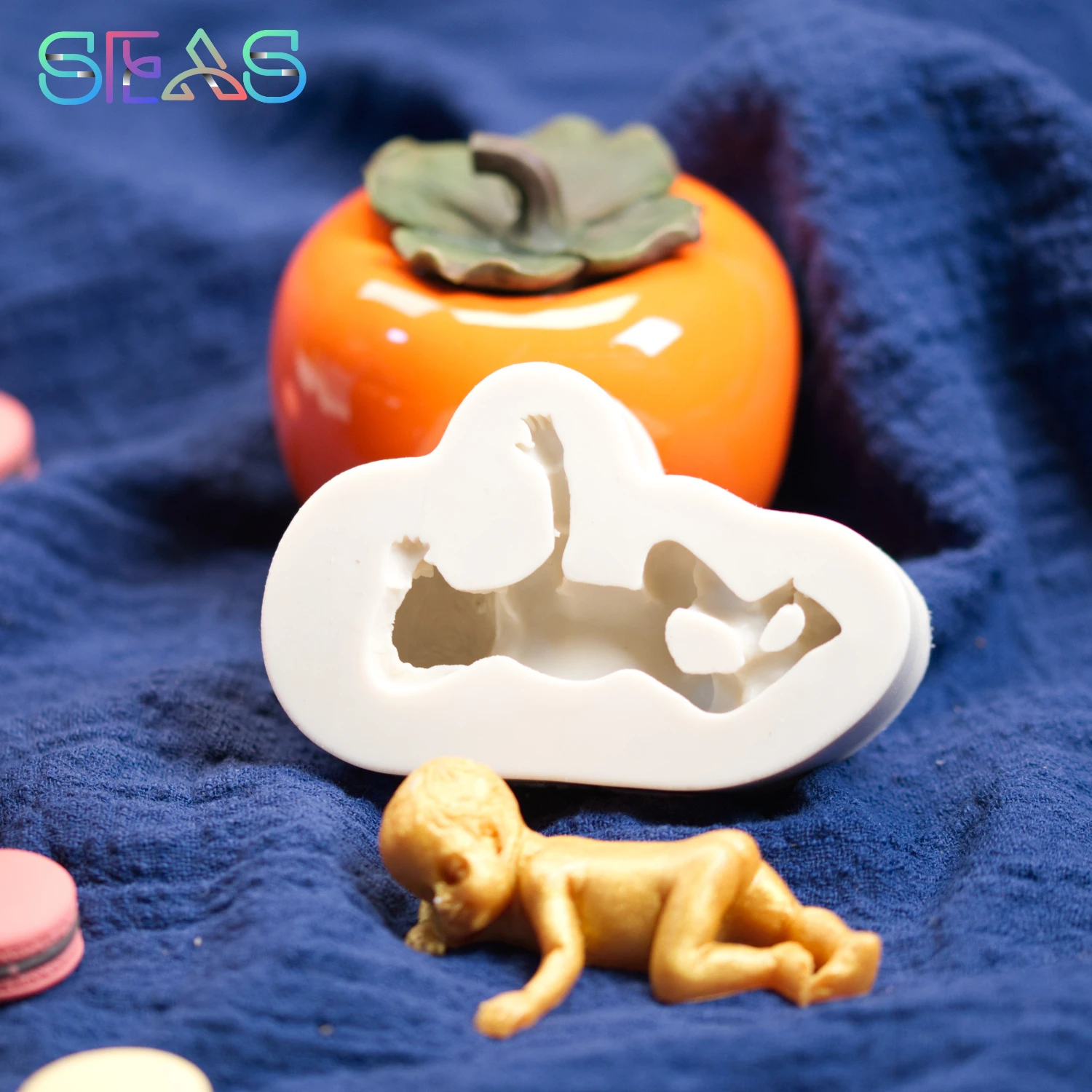 

3D Baby Silicone Mold Sugar Mold Chocolate Mold Fondant Cake Decorating Tool Cute DIYBaby Making Candy Mould