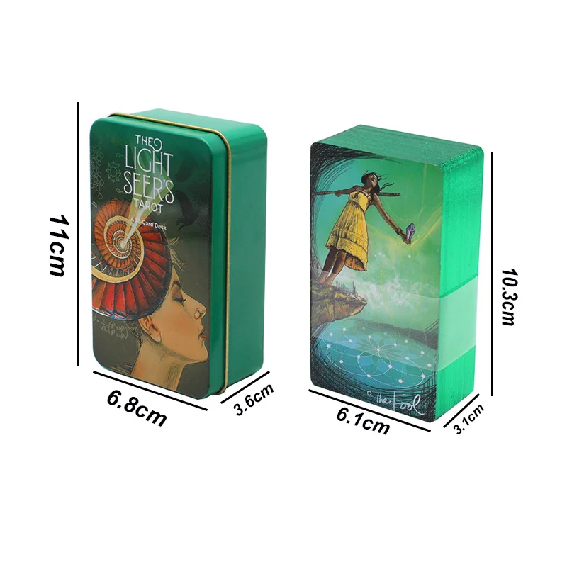 High Paper Rider Tarot Cards with Digital Guidebook