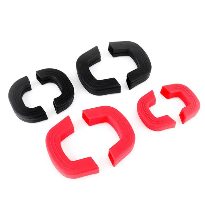 For Frying Cast Iron Skillet Pan Non Stick Pot Handle Protectors 1~5PCS Pot Handle Cover Silicone Lid Insulation Clips pot handle cover