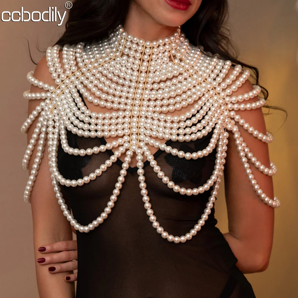 Pearl Shoulder Chain