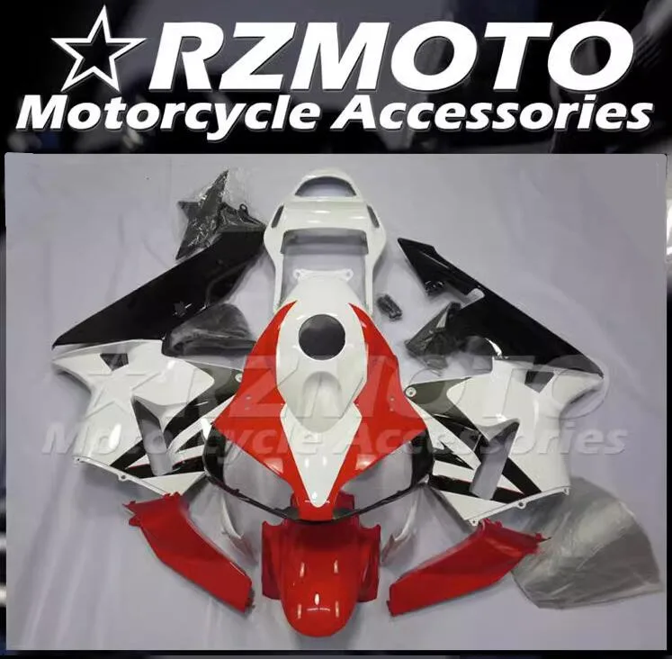 

4Gifts New ABS Motorcycle Bike Fairings Kit Fit for HONDA CBR600RR F5 2003 2004 03 04 Bodywork Set Custom Red White Black