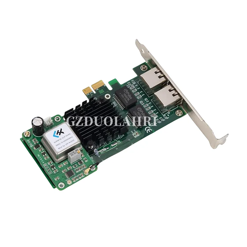 LHY AUDIO Square wave 10MHz 25MHz frequency dual output OCXO constant temperature crystal oscillator clock board upgrade 3