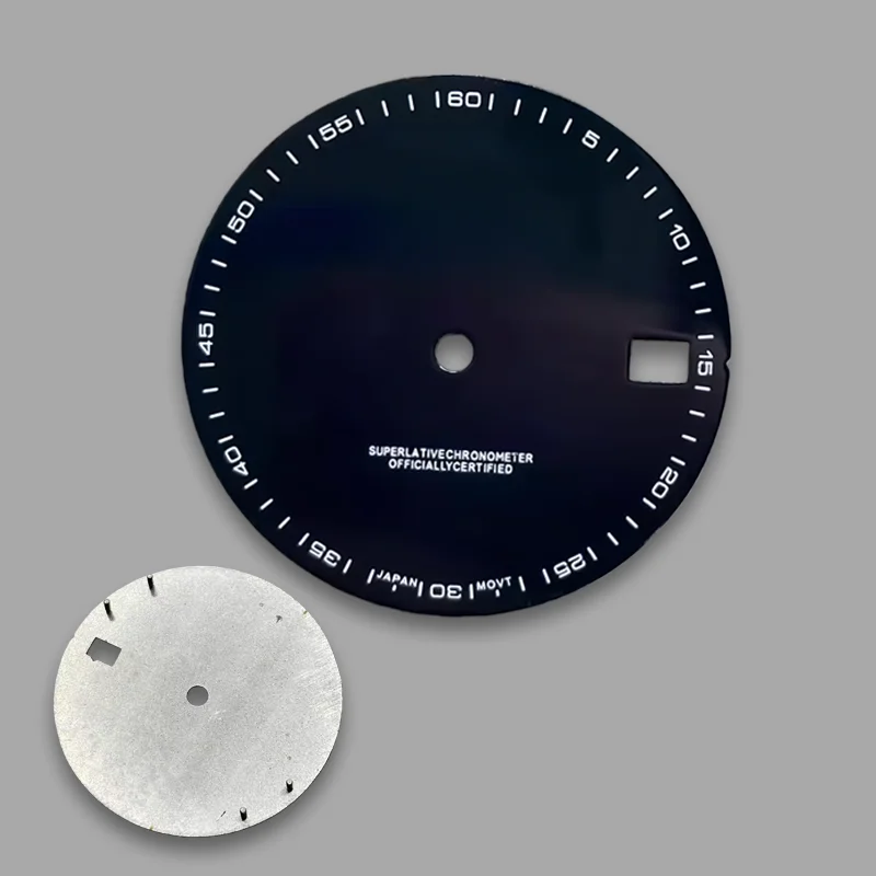 watch dial installed example