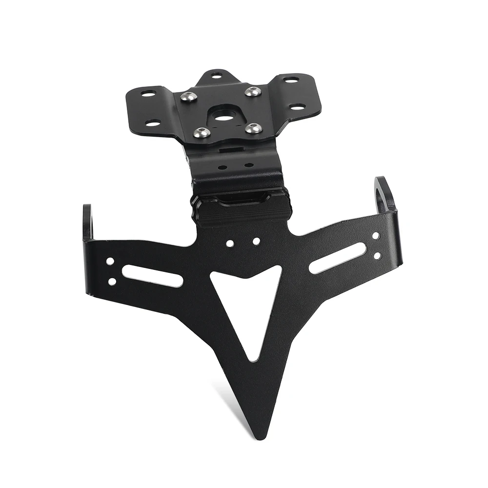 2023 야마하 MT-07 FZ-07 테일 깔끔한 2013-2022 오토바이 리어 펜더 등록 브래킷 번호판 거치대, 2024 MT 07 MT07