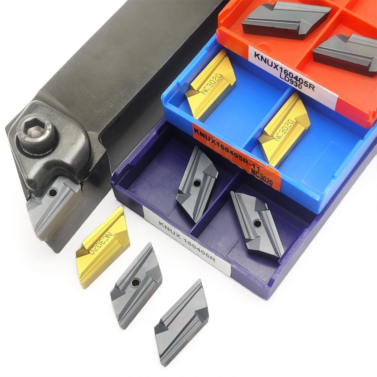 10PCS-KNUX160405R-NN-LT10-LD930-NC3020-CNC-carbide-inserts-used-with ...