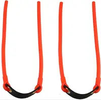 2Pcs Premium Natural Latex Elastic Bands for Slingshots High Power Replacement for Outdoor Hunting Shooting Accessories 1