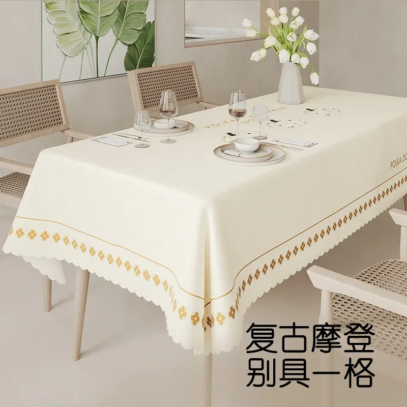 

Table cloth, tablecloth, washable, waterproof, oil resistant, and scald resistant tablecloth square