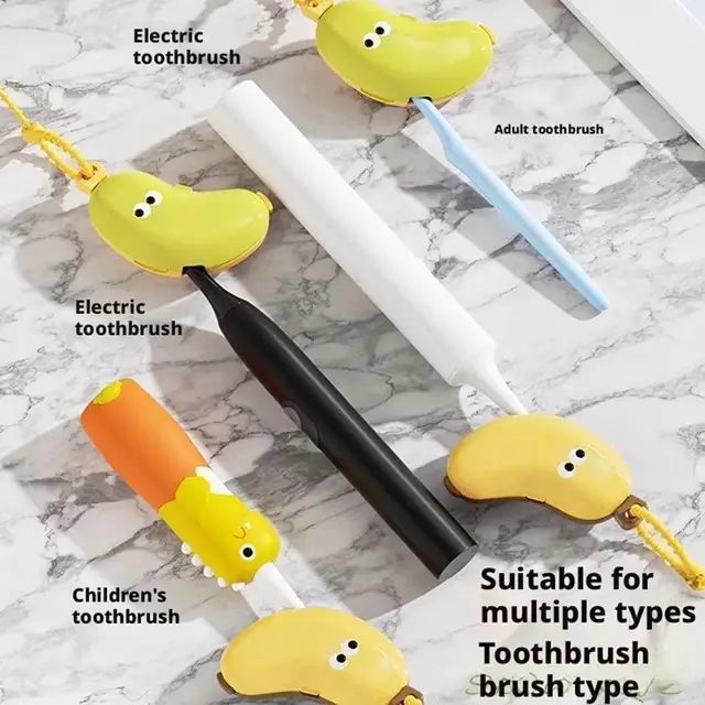 Banana Toothbrush Cap & Storage 6
