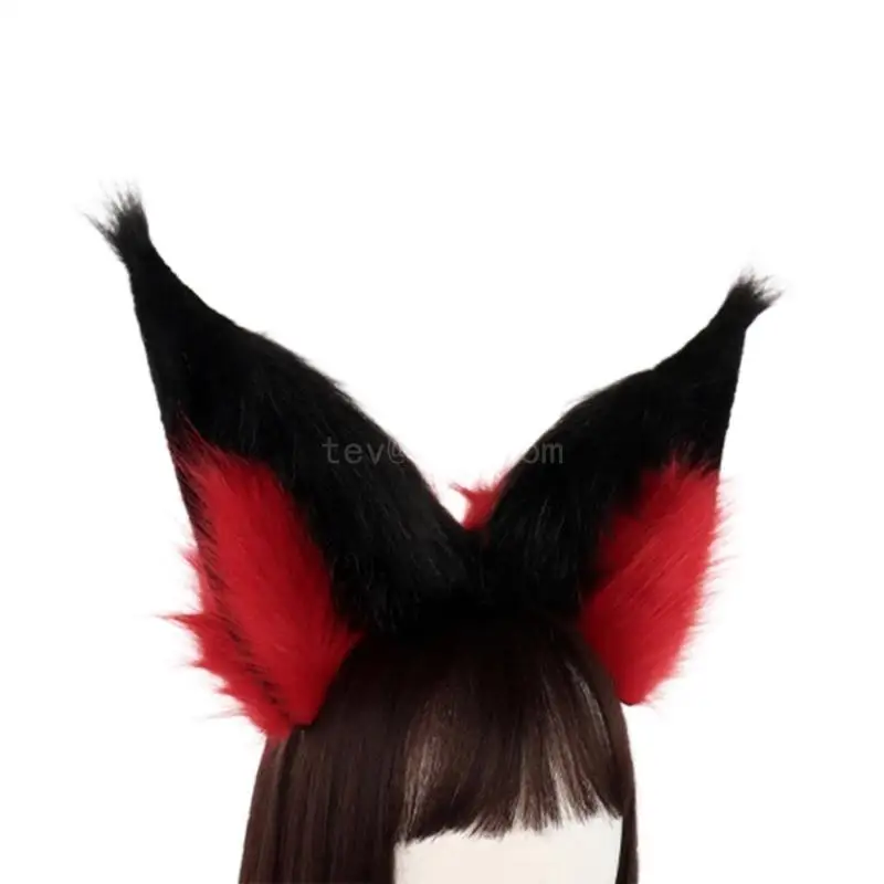 

Headbands Student School Performances Hairband Easter Wolf Ear Hair Hoop