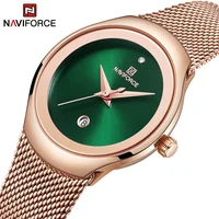 NAVIFORCE 2024 Women Watches Luxury Rose Gold Ultra Thin Ladies Watch Luxury Waterproof Quartz WristWatch Woman Relogio Feminino 1
