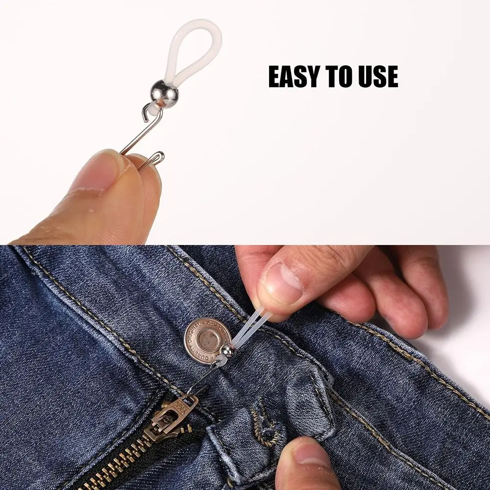 Silicone Zipper Holder Replacement Metal Universal Zipper Pull Durable Hooks Replacement