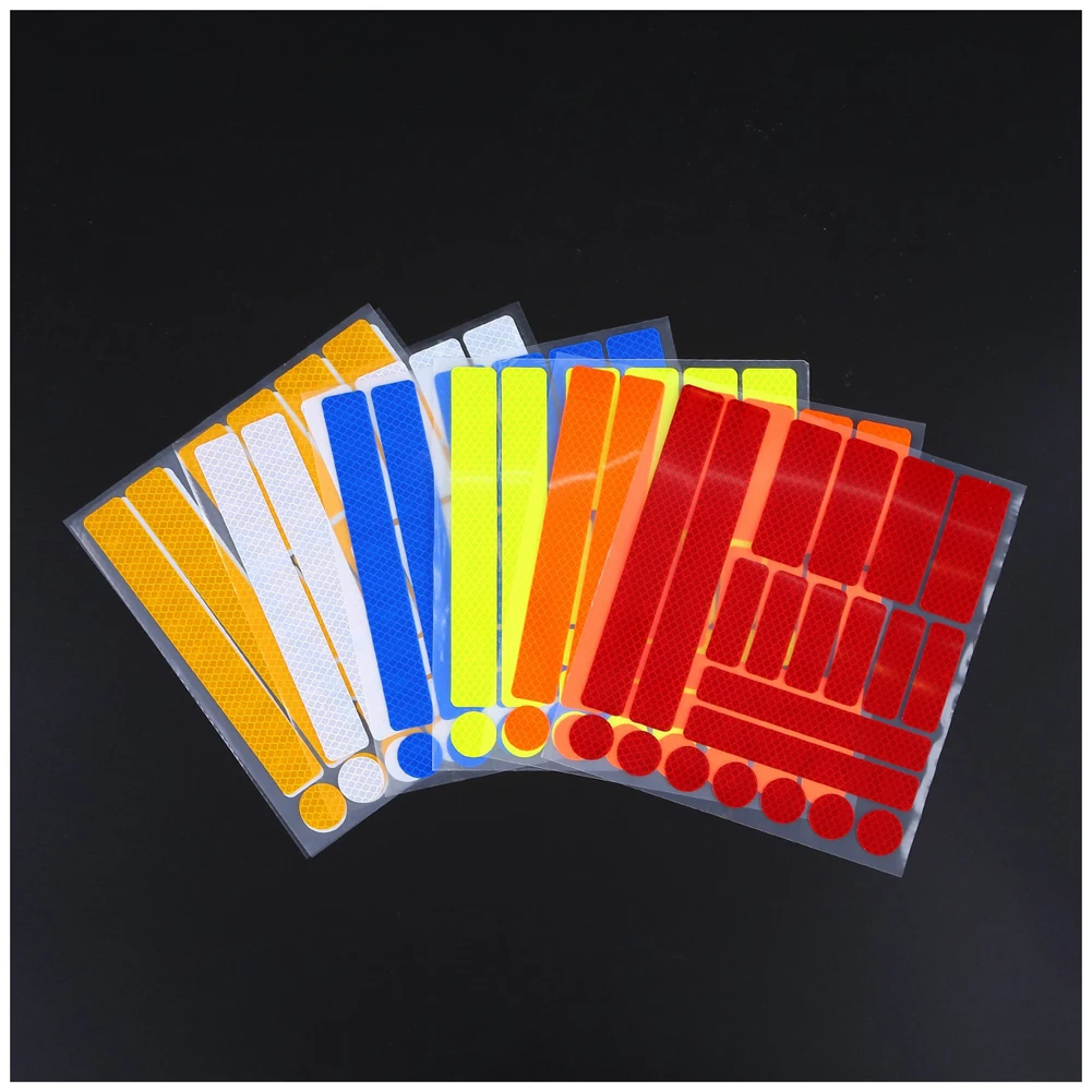 

Car Stickers Rearview Car Reflective Strip Sticker Car Accessori Anti-collision Warning Sticker Exterior Reflex Reflective Strip