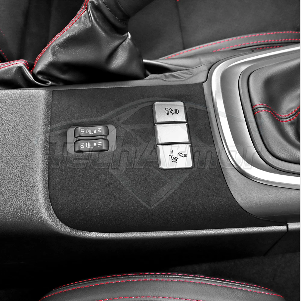 스바루 BRZ 토요타 GR86 2021 2022 2023 2024 2025용 최고급 스웨이드 카시트 열선 버튼 커버 스티커 인테리어 트림 액세서리