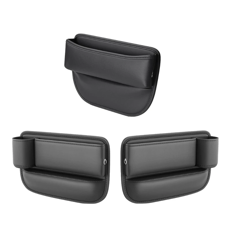 

50JA Car Seat Gap Organizer Pocket Adjust Crevice Side Storage Box Help Reduce Distracted Driving Hold Phone Coin Card Holder