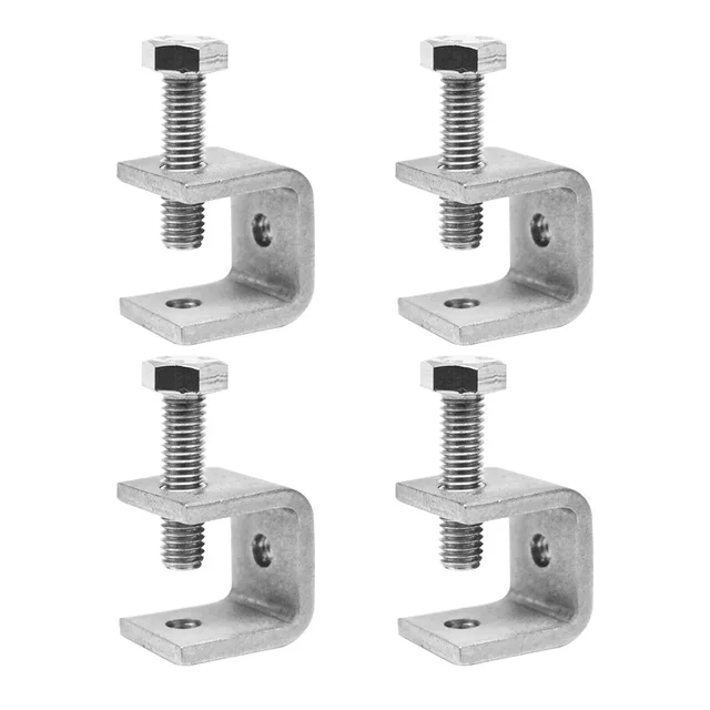 1/2/4pcs C Clamps C Shape Table Mount Clamp Clip Table Desk Lamp Bracket Clamp For Mounting U Clamps 2
