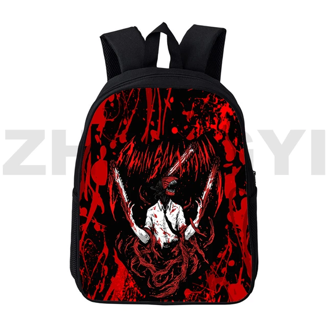 Chainsaw Man Denji Unisex Adult Black Laptop Backpack