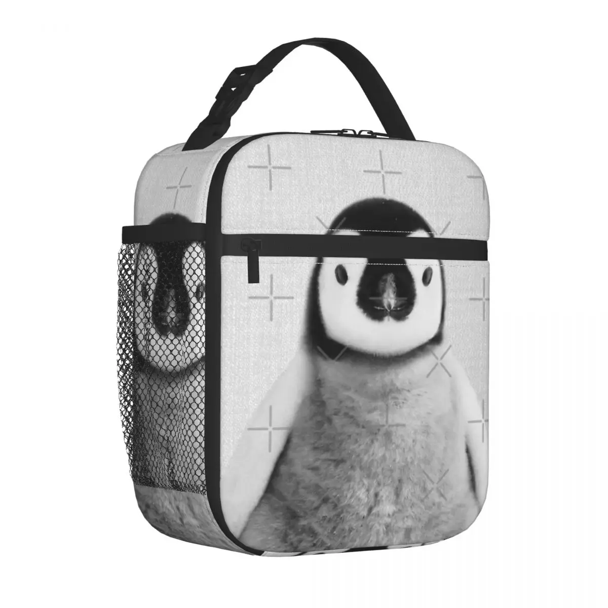 

Изолированная сумка для обеда с изображением пингвина, персонализированная ткань Оксфорд, ежедневное изготовление на заказ