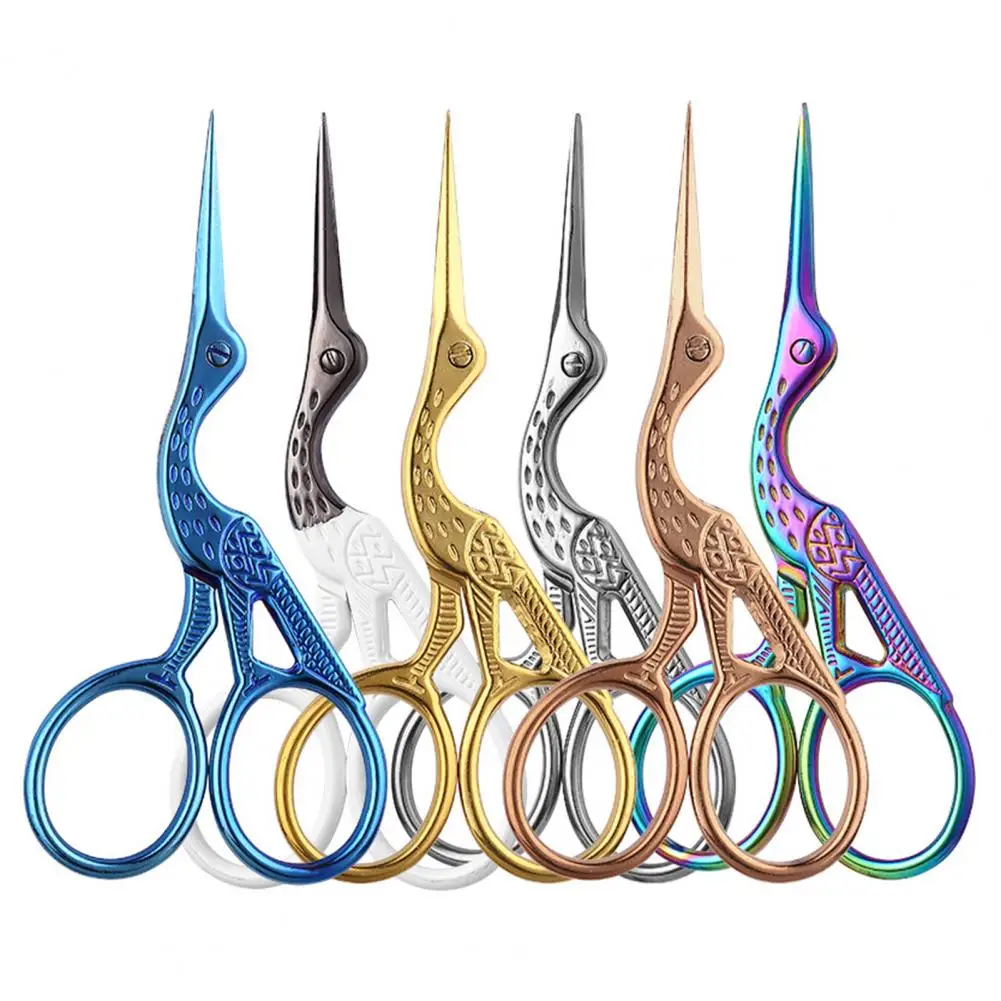 

Stainless Steel Antique Scissors European Craft Knitting Sewing Handicraft Scissor DIY Jewelry Embroidery Scissor Cloth Shear