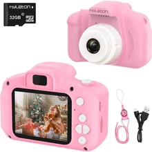 

Digital Camera 1080P FHD Kids Digital Video Camera with 2 Inch IPS Screen and 32GB SD Card for 3-10 Years Boys Girls Kids Gift