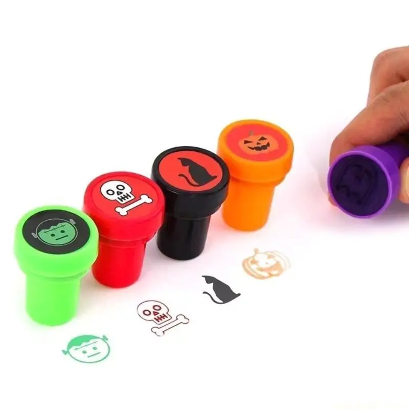 아이를 위한 할로윈 파티 호의 할로윈 편지지 선물 세트, 수업 게임 보상을 위한 Goodie Bag 필러를 속이거나 치료