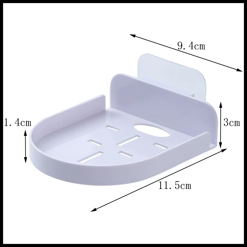Security Camera Bracket 1/2pcs Small Wall Mounting Bracket Non-Drilling Wall Shelf for Baby Monitor Security Cameras