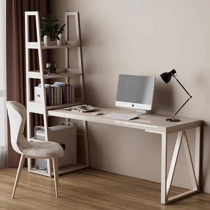 European Legs Drawers Office Desk Reception Storage Metal Bookshelf Computer Desks Supplies Bedroom Mesa De Escritorio Furniture conference pink office desk gadgets luxury organization reception desk table supplies escritorios de oficina office furniture