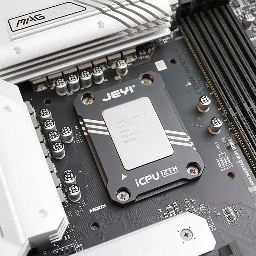 Jeyi-bending Corrector Buckle para Cpu Alder Lake com Pasta Térmica Soquete Lga1700 12th e 13th Gen - Imagem 6