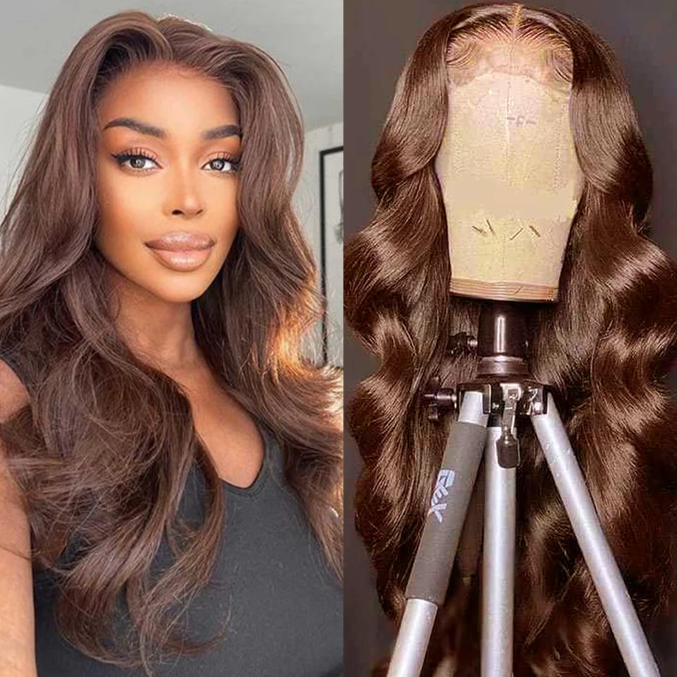 Wear And Go Glueless Human Hair Wig Brazilian Transparent Body Wave