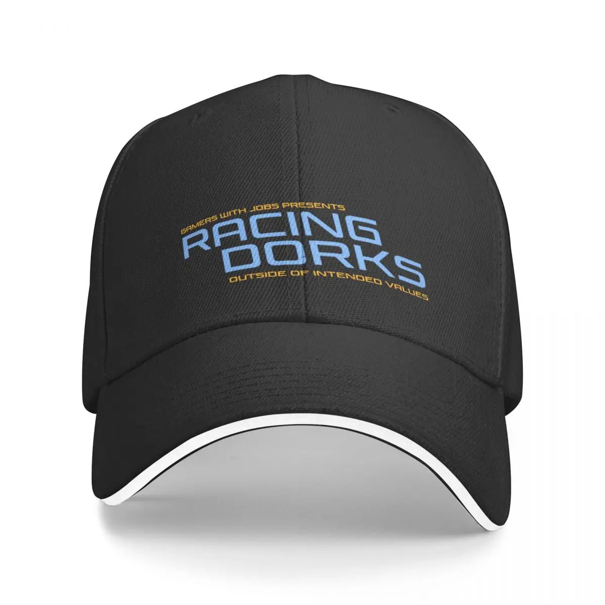 

Racing Dorks Alternate Logo by Sam Hisey Baseball Cap Military Cap Man fishing hat Designer Man Women's
