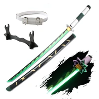 Demon Slayer Katana Light up Cosplay Toy Sword  104cm /41" Halloween Gift Tsuyuri Kanao  Kokushibou with Belt and Sword Holder 2