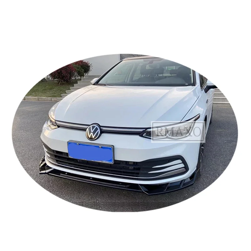 Per Vw Golf 8 Anteriore Pala Body Kit Spoiler 2020-2021 Golf 8 Gti R Abs Labbro Posteriore Spoiler Posteriore Paraurti Anteriore Diffusore Protector