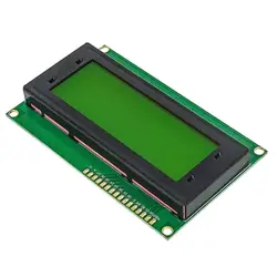 Enhanced Blue - Green 16x2 Character LCD Display with Backlight (Green)