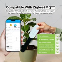 4 In 1 Zigbee Smart Soil Tester Luminance Humidity Temperature Moisture Sensor APP Real Time Monitor Works With Tuya Zigbee2MQTT - Image 5