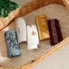 Kangobaby #My Soft Life# 2025 New 100% Cotton Baby Muslin Swaddle Blanket Newborn Wrap Infant Bath Towel Stroller Cover 1