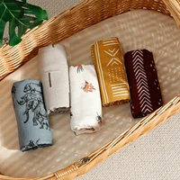 Kangobaby #My Soft Life# 2025 New 100% Cotton Baby Muslin Swaddle Blanket Newborn Wrap Infant Bath Towel Stroller Cover 1