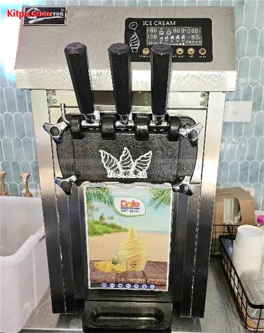Tampas Acessórios, Soft Ice Cream Máquinas Acessórios,