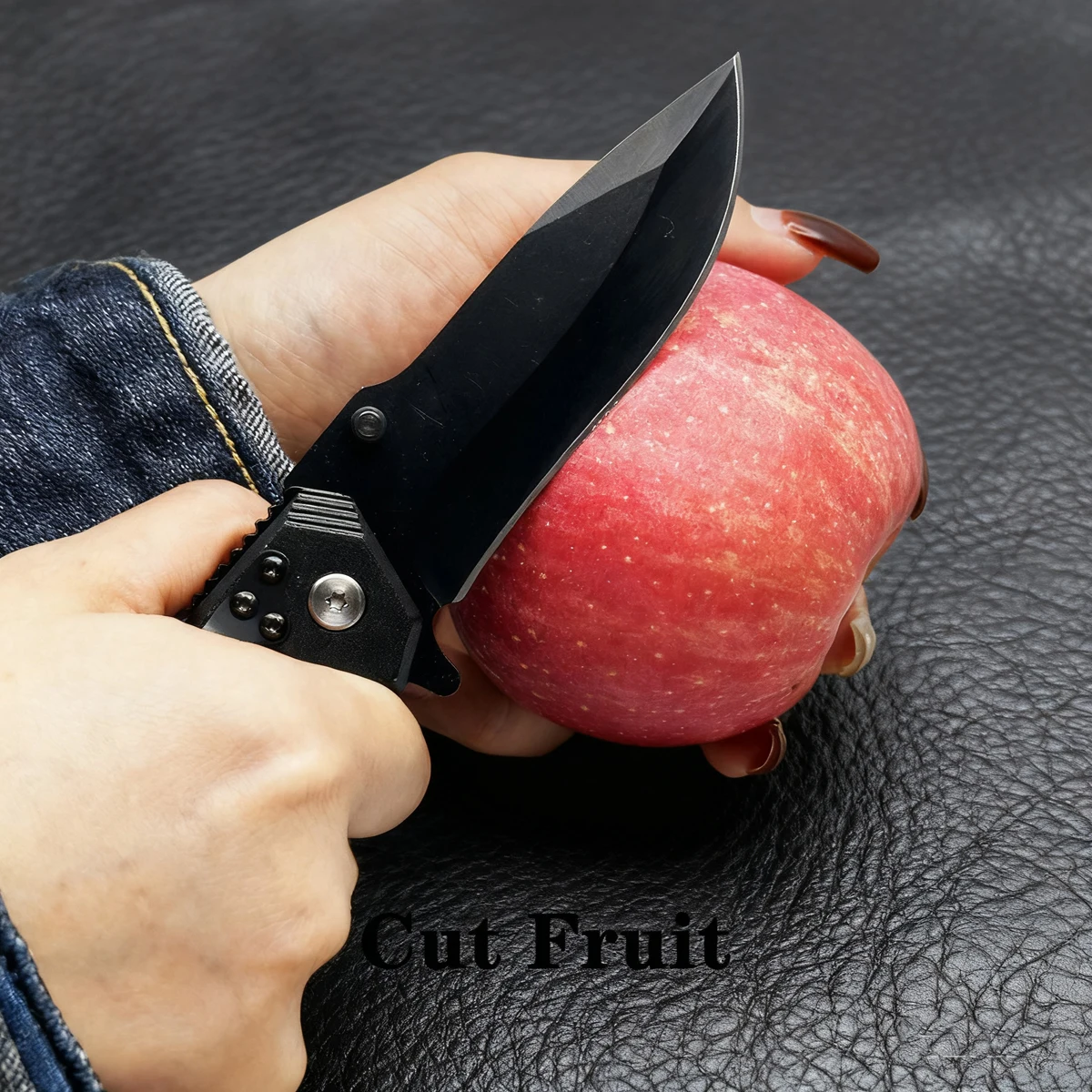 Household Folding Knife EDC Pocket Knife for Outdoor Fishing Survival Hunting