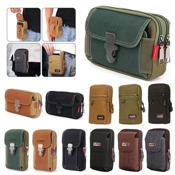 EDC Molle Bag Men Tactical Molle Pouch Belt Coin Purse Waist Bag Outdoor Waist Fanny Pack Phone Pouch Camping Bags 1